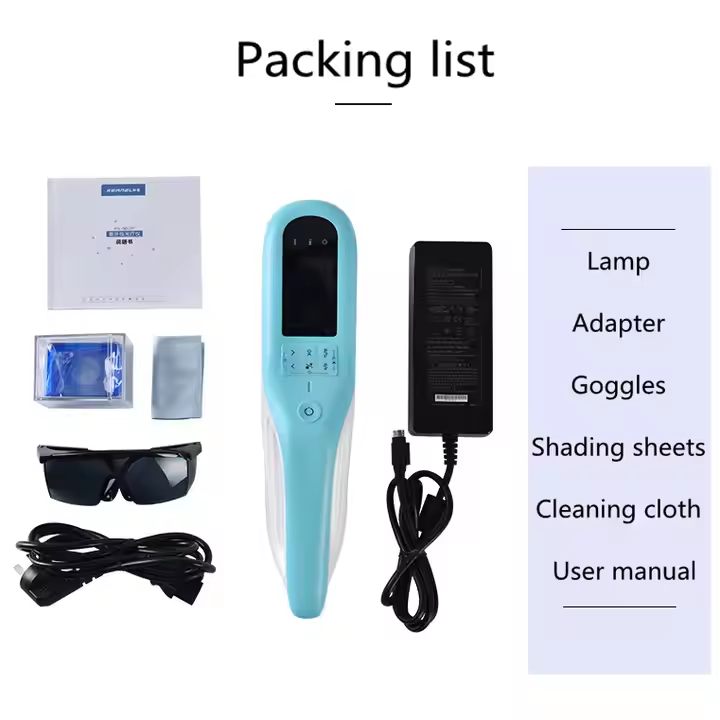 Vitiligo care therapy lamp 308nm light