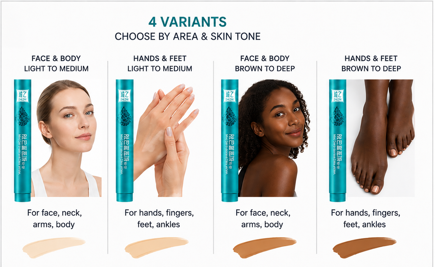 ZHEZHI Mini Vitiligo Concealer Pen – 3g Starter Size