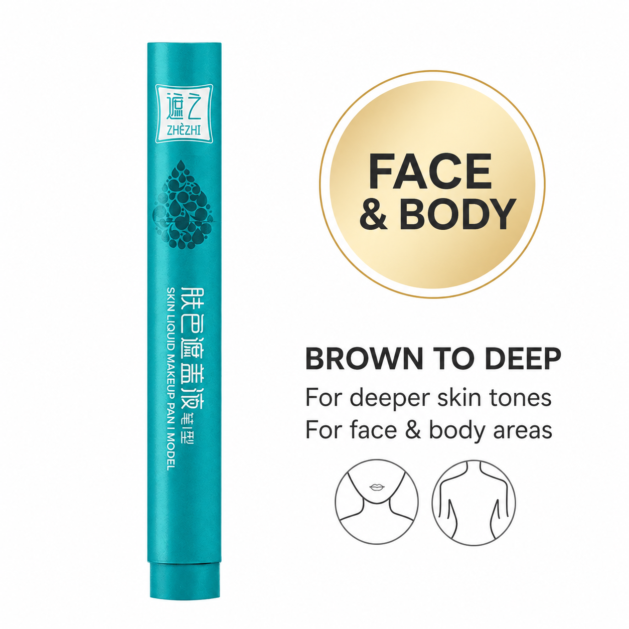 ZHEZHI Mini Vitiligo Concealer Pen – 3g Starter Size