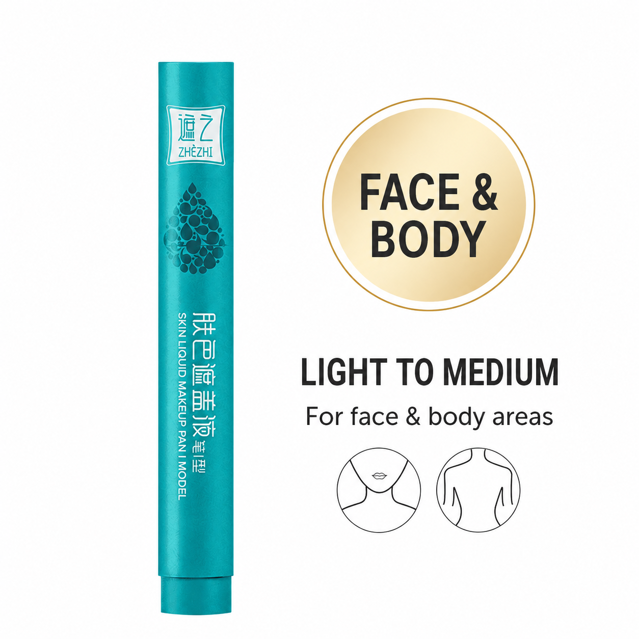 ZHEZHI Mini Vitiligo Concealer Pen – 3g Starter Size