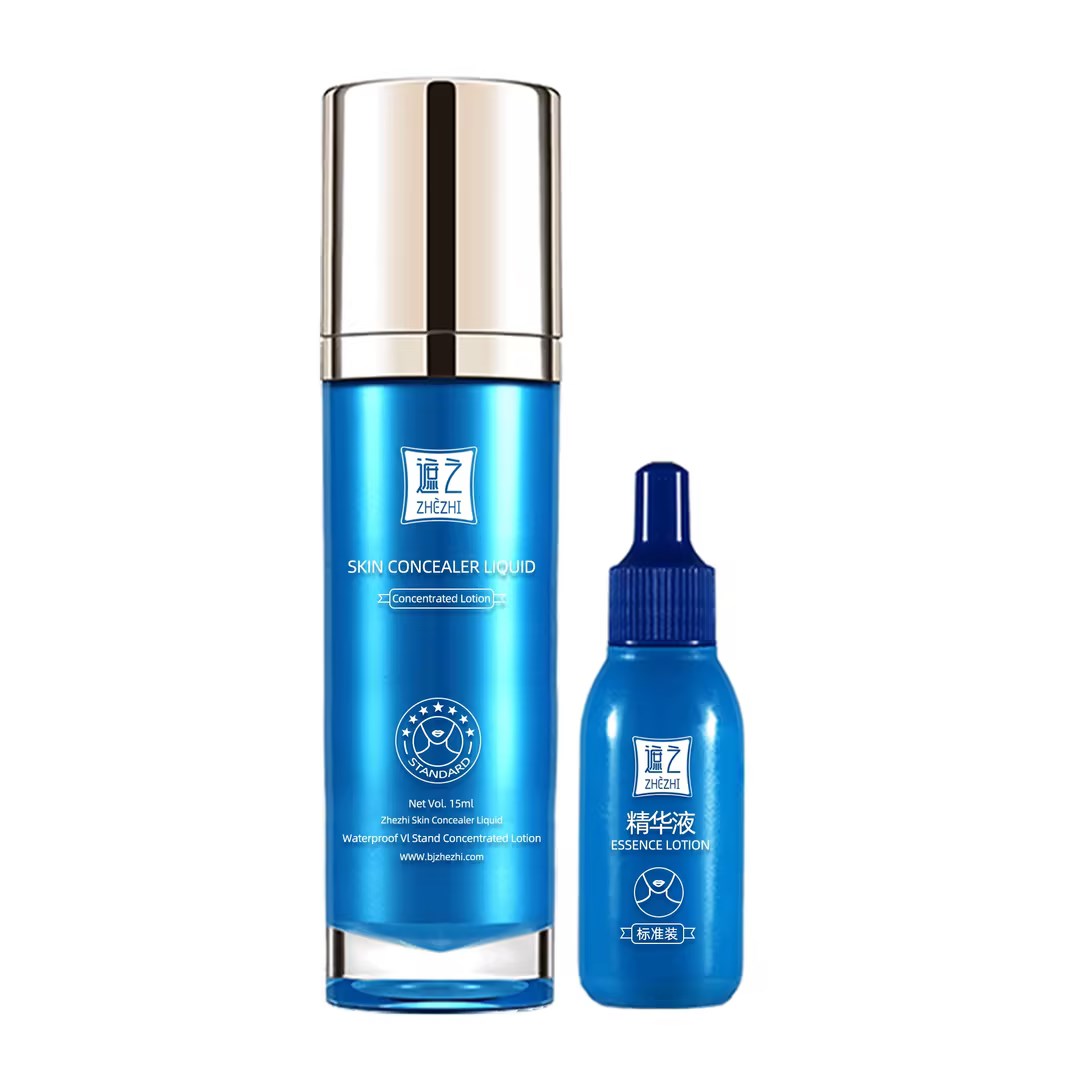 ZHEZHI Coverage Liquid 30ml – Large Area Vitiligo Coverage | 2 Shades for All Skin Tones