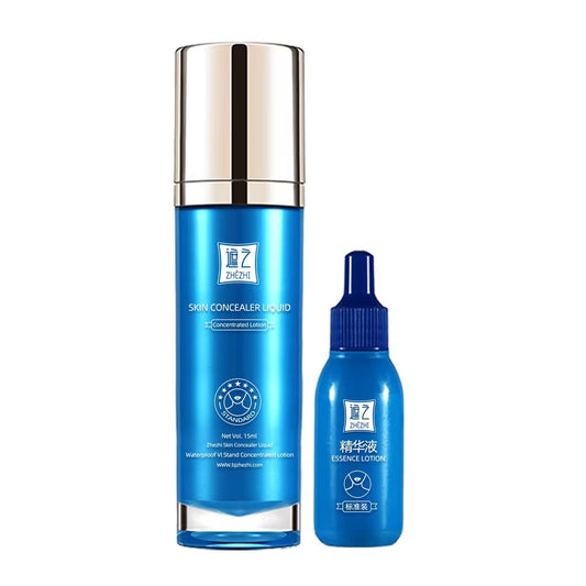 ZHEZHI Coverage Liquid 30ml – Large Area Vitiligo Coverage | 2 Shades for All Skin Tones